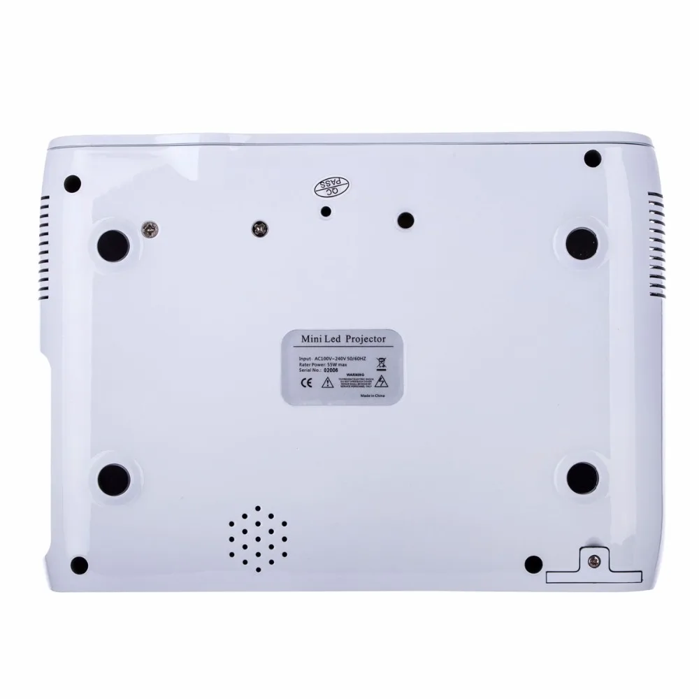 Проектор U80 Plus 2000 лм портативный проектор для дома и офиса светодиодный HD Uhappy Android