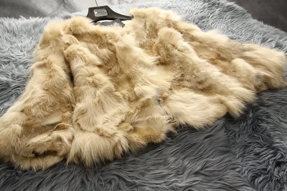 Бесплатная доставка новое пальто из натурального Лисьего меха женская короткая