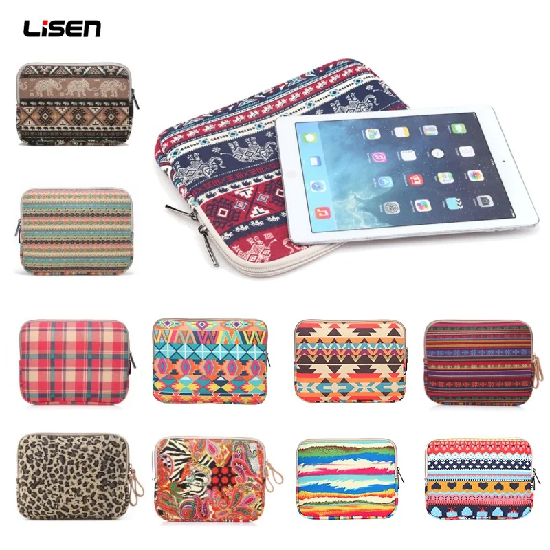 

2019 New Canvas Brand Lisen Sleeve Case For ipad 9.7 inch,Protecter Bag For ipad Air Pro 9" Tablet,Wholesales,Free Drop Shipping