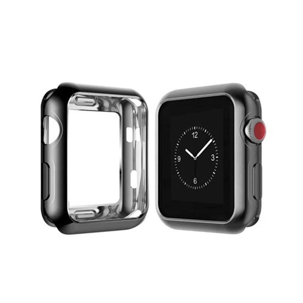 Timethinker ТПУ Рамка бампер полностью покрытый для Apple Watch 4 40 мм 44 защитный тонкий