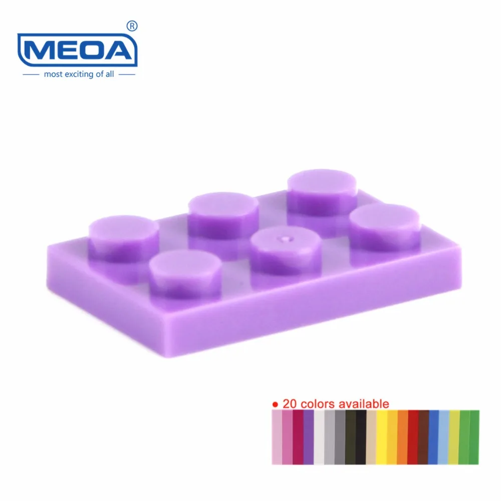 

Wholesale 100g=110pcs Small Building Blocks Spare Parts 2X3 Lower Bricks 100% Compatible DIY Assemble Toy for Adult Children