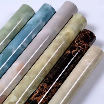 

Self - adhesive waterproof kitchen anti - oil stickers high temperature cabinet fumes wall stickers-242