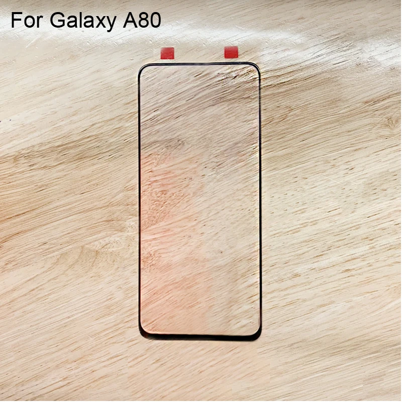 Для samsung Galaxy A80 передняя внешняя стеклянная линза сенсорная панель экран для samsung Galaxy A 80 lcd Сенсорное стекло Galaxy ya80 части