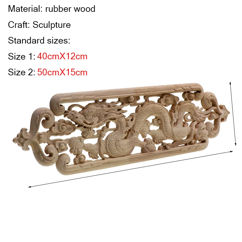 Ceny Wykwintne klasyczne guma drewno rzeźbione aplikacja meble naturalne naklejka Olor budda smok grać perła akcesoria do dekoracji domu