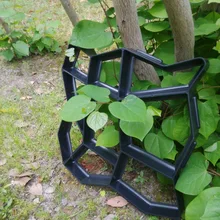 Популярные садовые дорожки пластиковые бетонные мостовые формы DIY садовые инструменты для изготовления тропинки производитель шаблонов