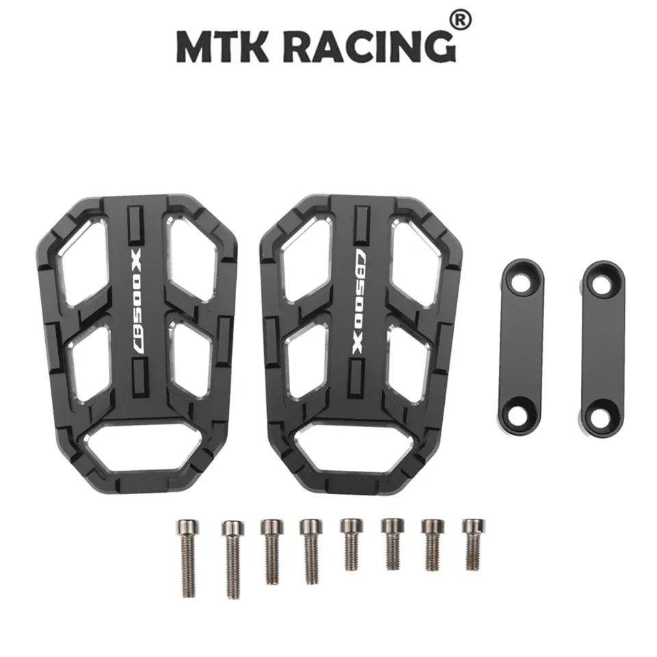 

MTKRACING CNC motorcycle accessories billet foot wide pedal pedal rest pedal for HONDA CB500X CB 500X cb500x 2015-2016