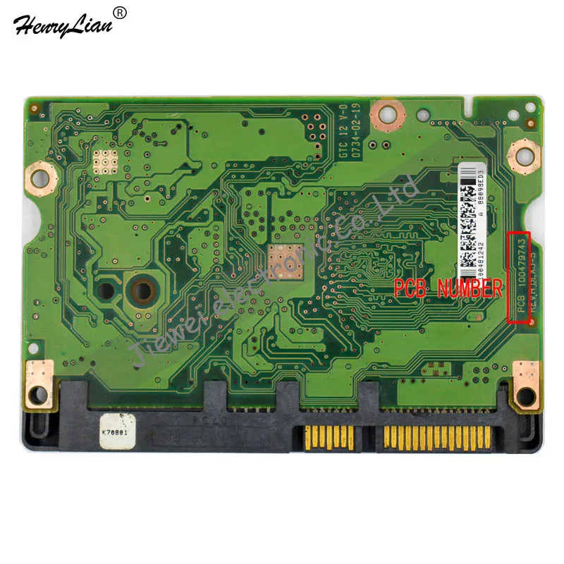 HDD PCB для логической платы/номер платы: 100479743 REV A
