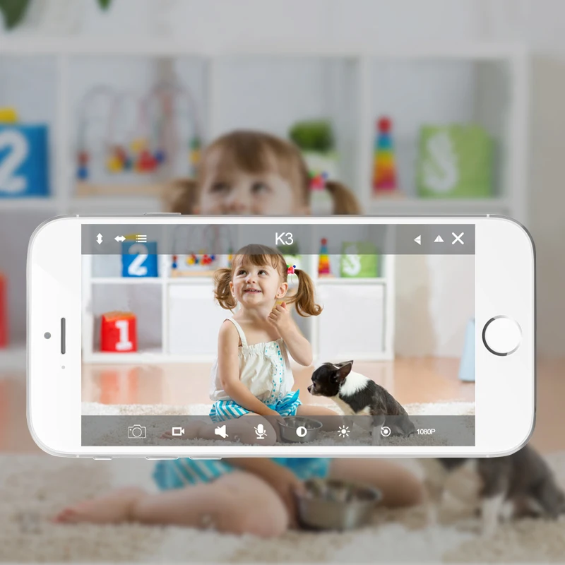Wansview K2 Mimi камера видеонаблюдения для помещений WiFi Беспроводная ip 2 5 мм объектив