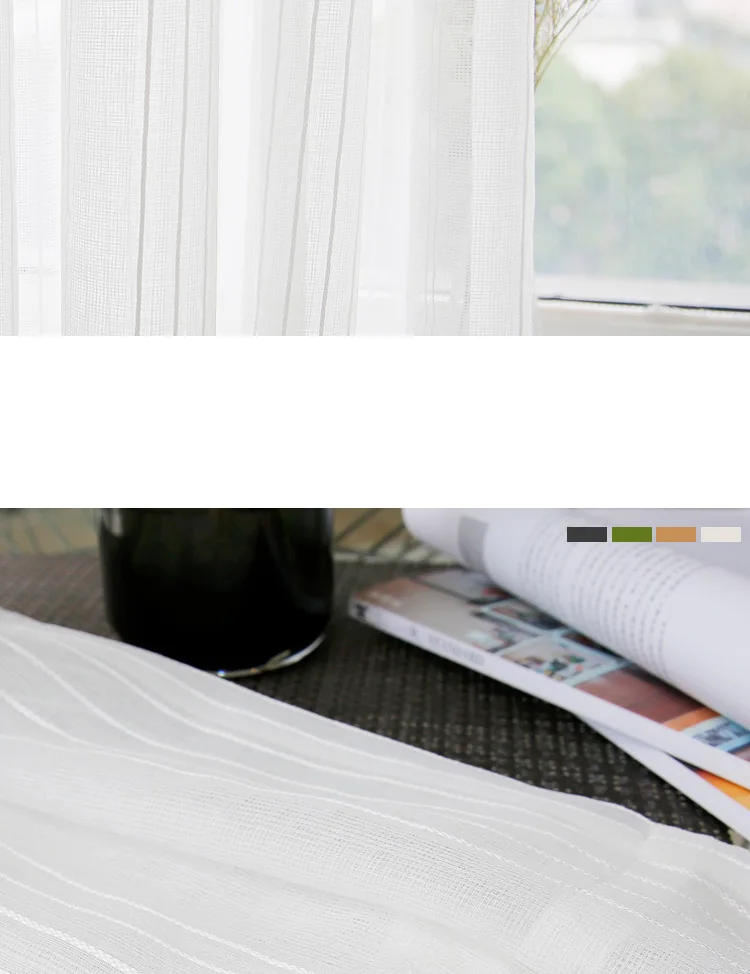 curtain voile for livingroom9
