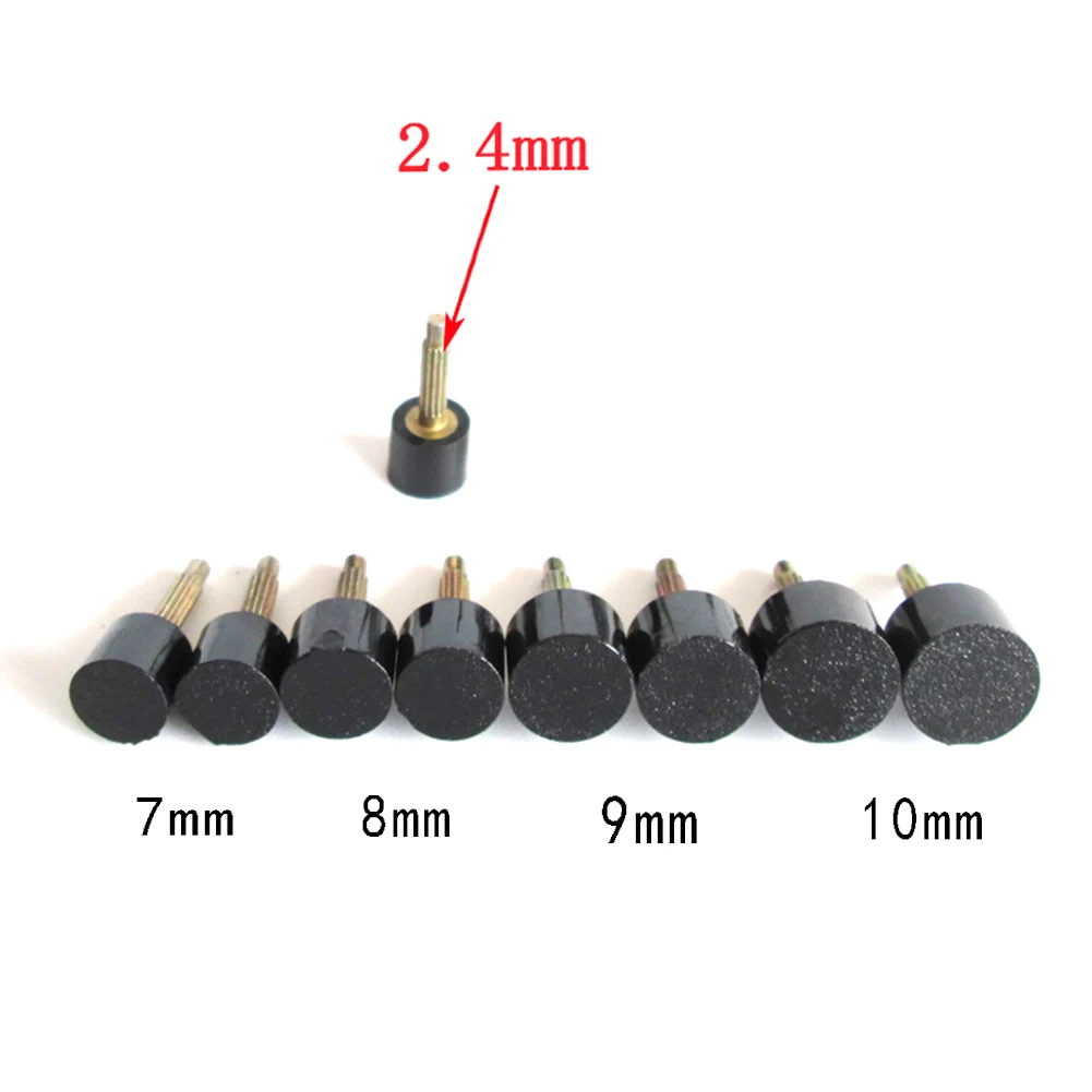 5 шт./компл. Для женщин на высоком каблуке ремонт советы шпильки для женская обувь Высокий Каблук Советы Краны дюбель Лифты Замена колпачки на каблук протектор - Цвет: black 10mm