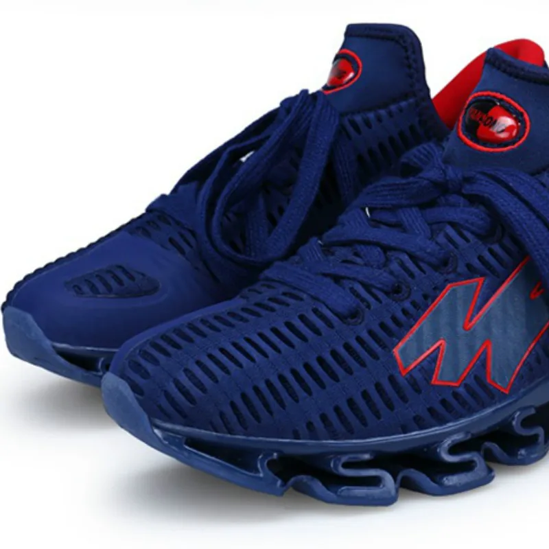 

sneakers men 2018 fall new style breathable mesh cloth running shoes outdoor shock absorbing fitness sports men's shoes 39-48