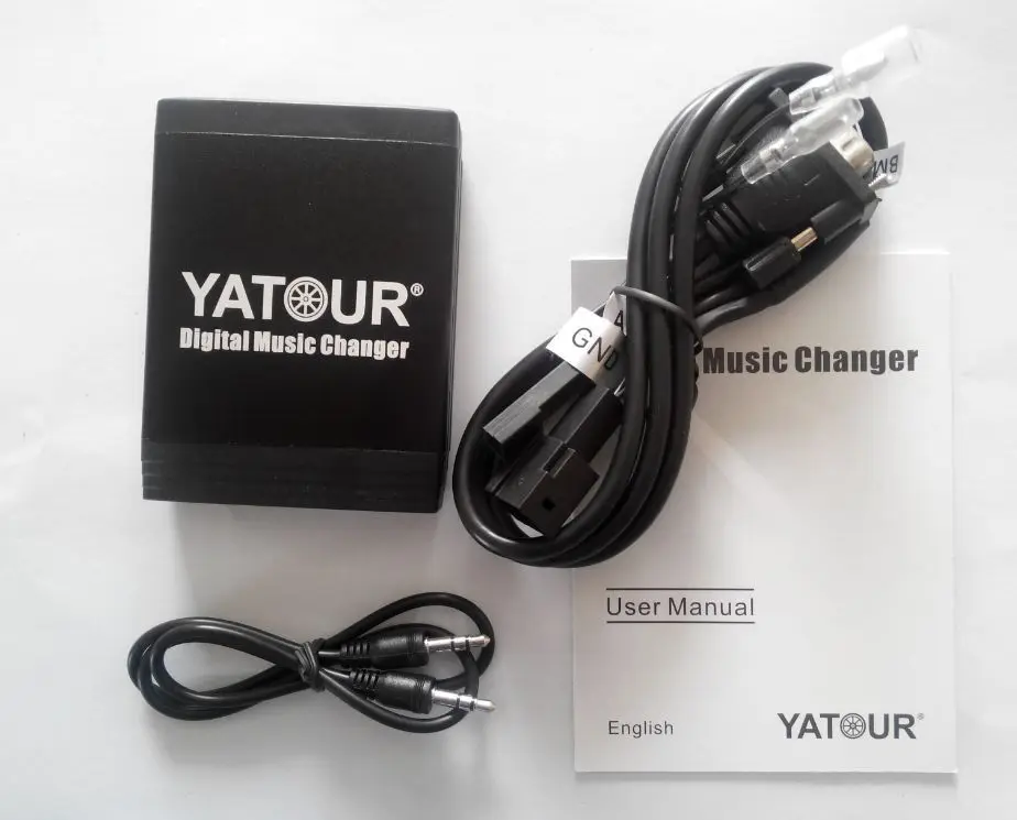 Yatour Автомобильный цифровой музыкальный смены BM4H для 16:9 навигации моделей BMW USB SD AUX Автомобильный цифровой CD сменный Интерфейс адаптер