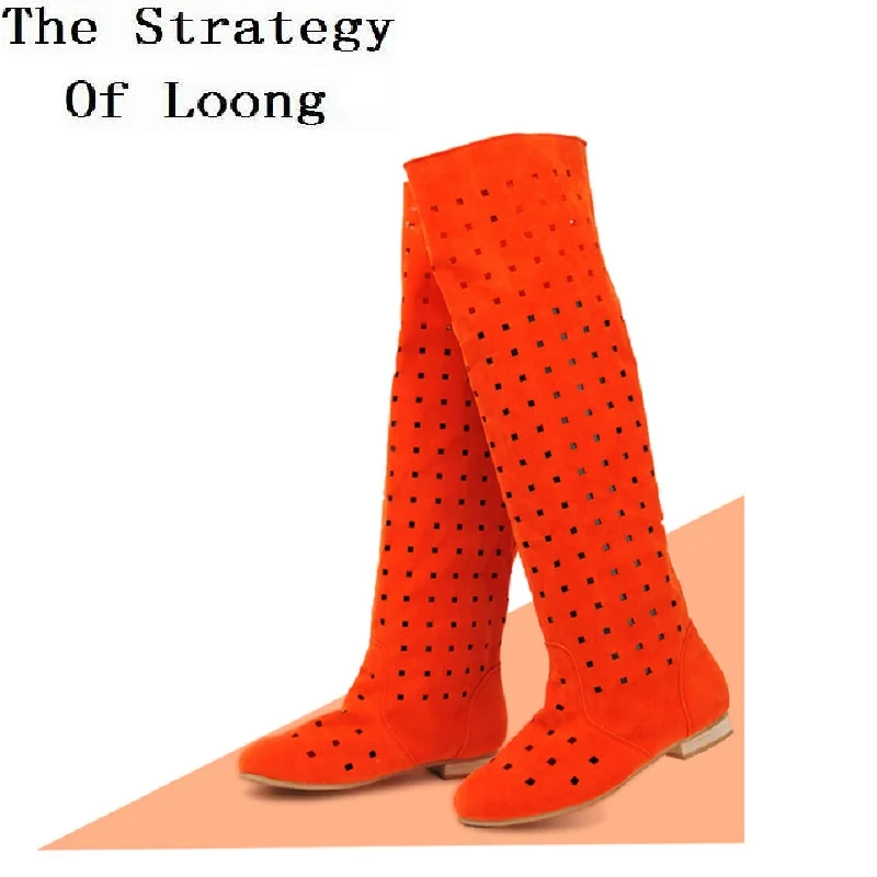 cut out summer boots