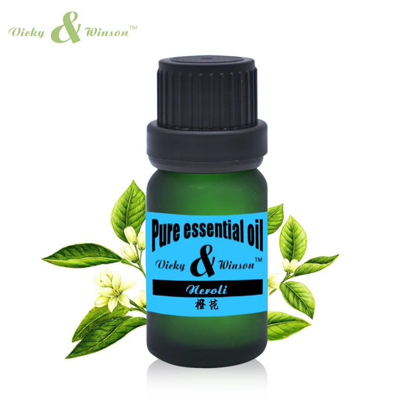 

Vicky&winson Neroli essential oil 10ml pure natural Skin whitening moisturizing anti-aging fade color aromatherapy oils VWDF8