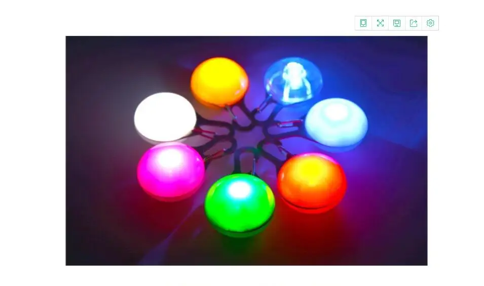 

Pet Dog LED Flash Light Toys Colorful Blinker Dog toy Safety Flashing Collar Clip On Collar Cat Night Light Buckle for pet