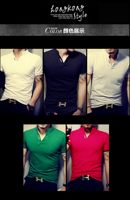 2019 Summer Fashion Mens T Shirt Casual Patchwork Short Sleeve Men T-Shirt Mens Clothing Casual Slim Fit Hip-Hop Top Tees 5XL -