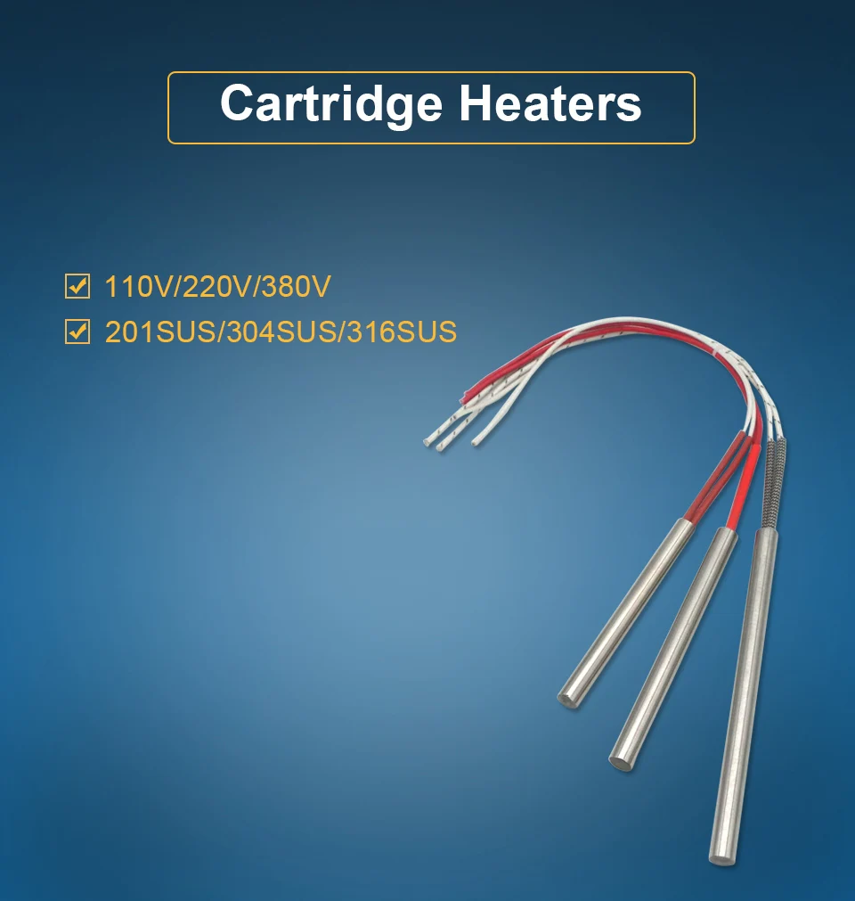 ac110v 220v 380v, elemento de aquecimento para água sus201 304 316