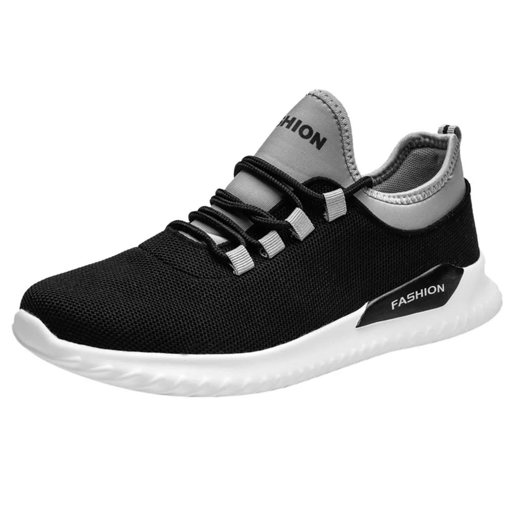

Breathable Air Mesh Men's Leisure platform shoes Damping Non-Slip Lightweight Walking Jogging Footwear Running Shoes for Men