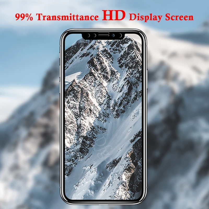 5D анти-синий луч высокой ясности Защитная пленка для экрана стекло для iPhone X 8 7 6 6s Plus 9H HD полное покрытие из закаленного стекла для iPhone X