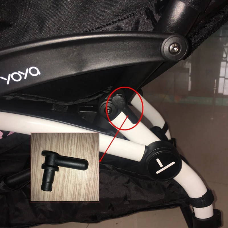Baby Stroller L Style Plastic Parts For Yoya Yoyo
