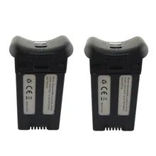2PCS SJRC S20W T25 3.7V 1000mAh black lithium battery for drone accessories