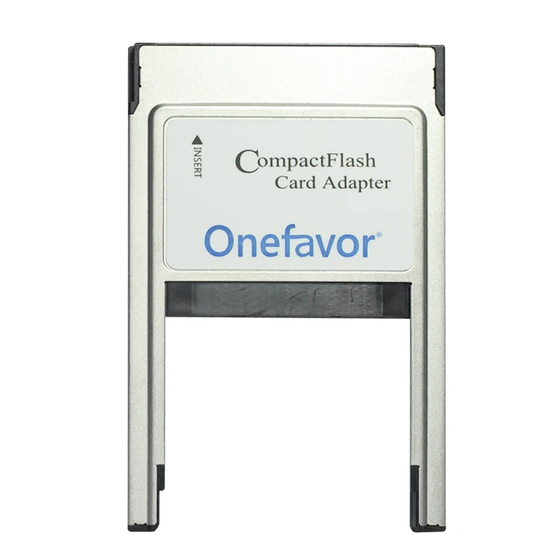 Onefavor Compactflash Card Adapter Type I Ii Cf Card Into Pcmcia Pc