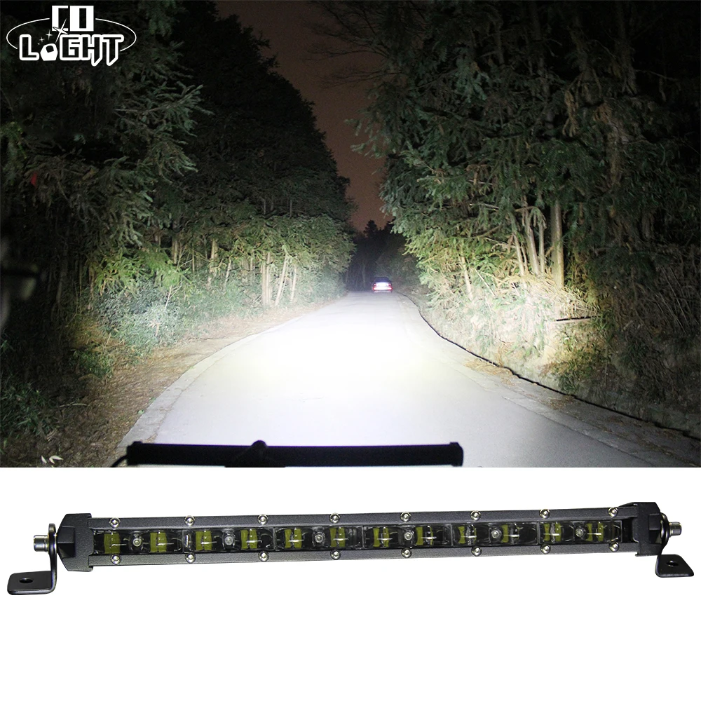 Световая панель CO LIGHT 90 Вт 20 дюймов Тонкая световая для внедорожника 6D 6000K