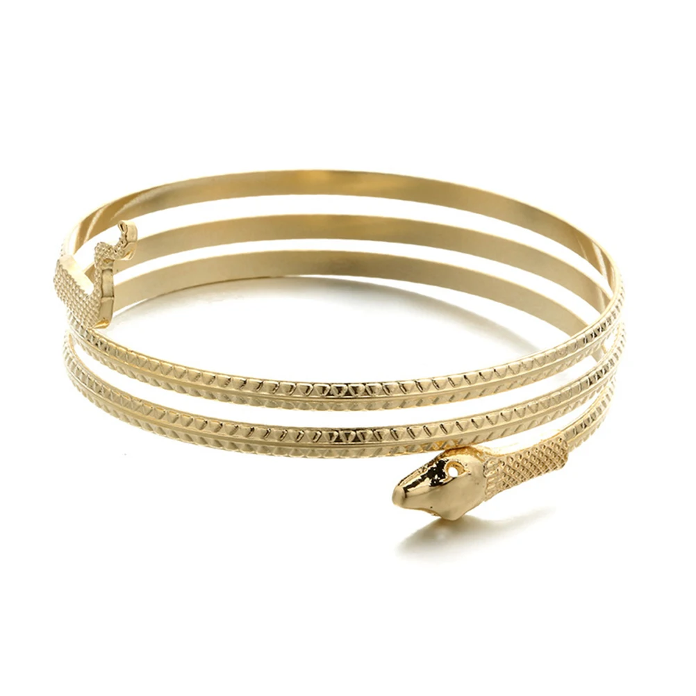 PIXNOR Тощий слизящий Змеиный браслет вокруг браслета Регулируемый Браслет манжета плетёные браслеты модные ювелирные изделия для мужчин и женщин