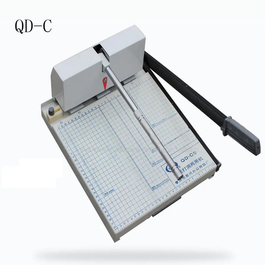 1PC Heavy Duty  Ream Guillotine A4 Size Stack Paper Cutter Paper Cutting Machine,punching machine