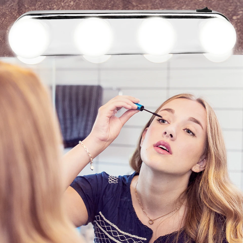 

Studio Glow Cordless Make Up Light Cordless Professional Make-Up Lighting High Quality Makeup Light Suction Cup Installation