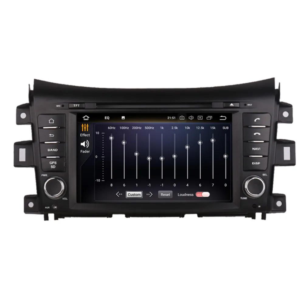 Excellent 4GB RAM Android 9.0 Octa Core Car PC GPS Radio Stereo with Bluetooth For Nissan Navara 2014-/Nissan NP300 Car Head Unit Wifi 5