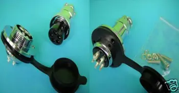 

10x Waterproof Rubber Cover 5 Pin Cable Connector P5D