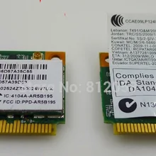 SSEA для Atheros AR5B195 AR9285 AR9002WB-1NG Половина мини PCI-E Wifi Bluetooth 3,0 Беспроводная карта для lenovo G470 G480 G485 G580 Y470