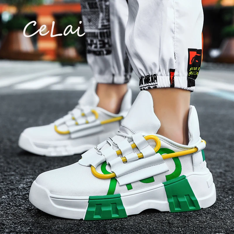 

CeLai 2019 Trend High quality Male Sneakers Fashion Men Comfortable Hommes Footwear Zapatillas Men's Casual Shoes Krasovki A-002