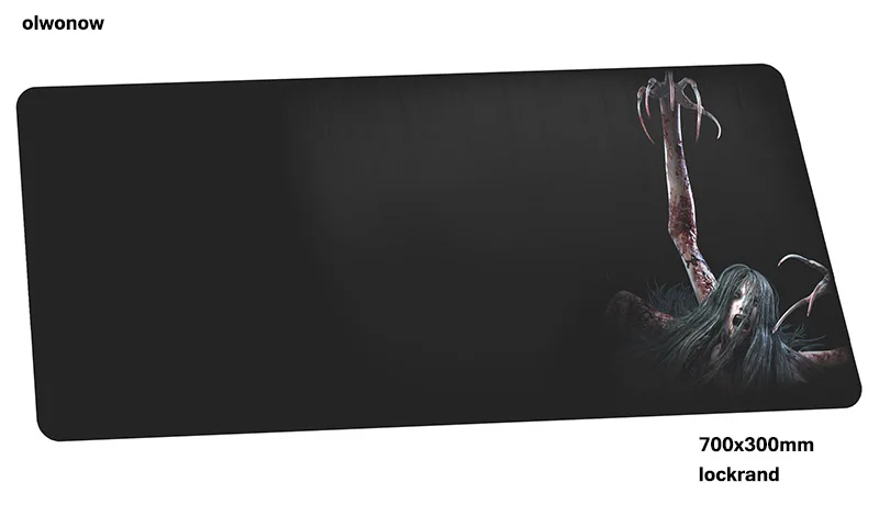 Коврик для мыши The evil within, компьютерный милый геймерский коврик для мыши, 70x30 см, коврик для мыши, большой размер xl, эргономичный гаджет, офисные настольные коврики