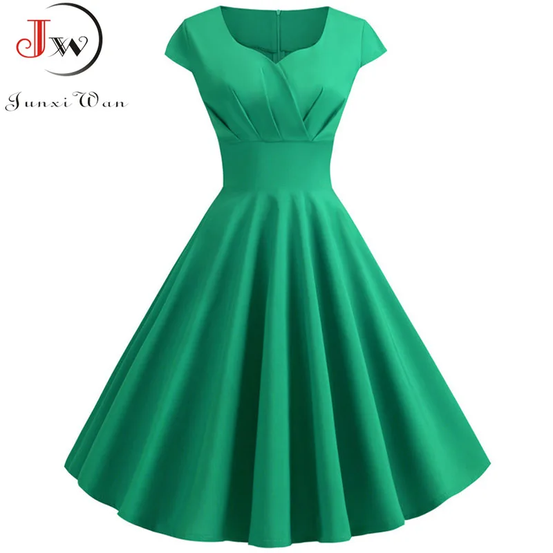 Pink Summer Dress Women V Neck Big 
