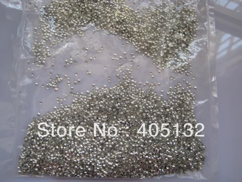 

1 Bag OD-37-Silver Free Shipping 3D Small 2x2mm Silver Square Metal Stud Shiny Nail Decoration Lovely Outlooking