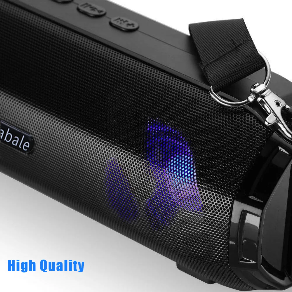 Большой мощности HIFI Bluetooth динамик портативный супер бас беспроводной ПК