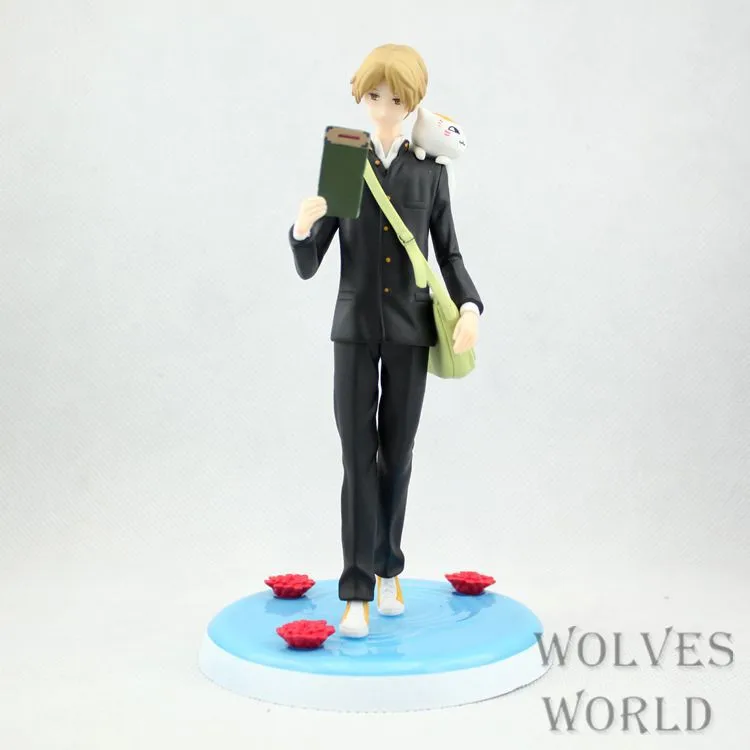 

New hot Anime Figure 18CM Natsume Yuujinchou Takashi Natsume PVC Action Figure Collection Model Toy
