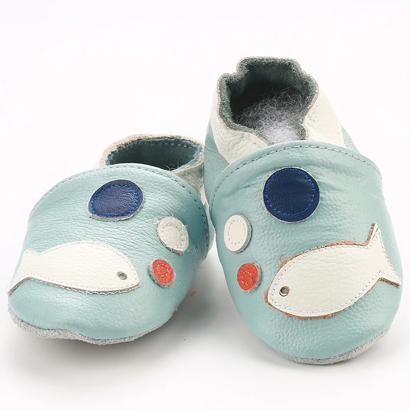 [Simfamily] обувь для мальчика из натуральной кожи мягкая звезда подошва детская обувь для младенцев Первые ходунки - Цвет: 14