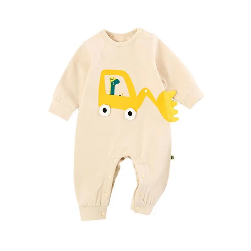 

Clearance Sale Baby Boy Rompers Autumn Warm Animal Printed Clothing Cartoon Infant Girl Clothes Newborn Overalls Baby Jumpsuit