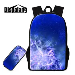 Dispalang школьная сумка для подростков Вселенной Galaxy книга Сумки с карандаш сумка дорожная сумка Для мужчин Для женщин Легкий Back Pack