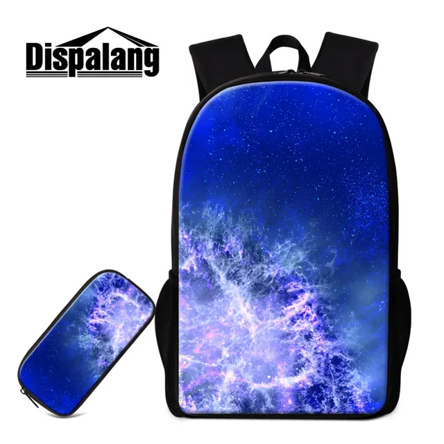 Dispalang School Bag For Age Universe Galaxy Book Bags With Dispalang School Bag For Age Universe Galaxy Book Bags With Pencil Travel Shoulder Men