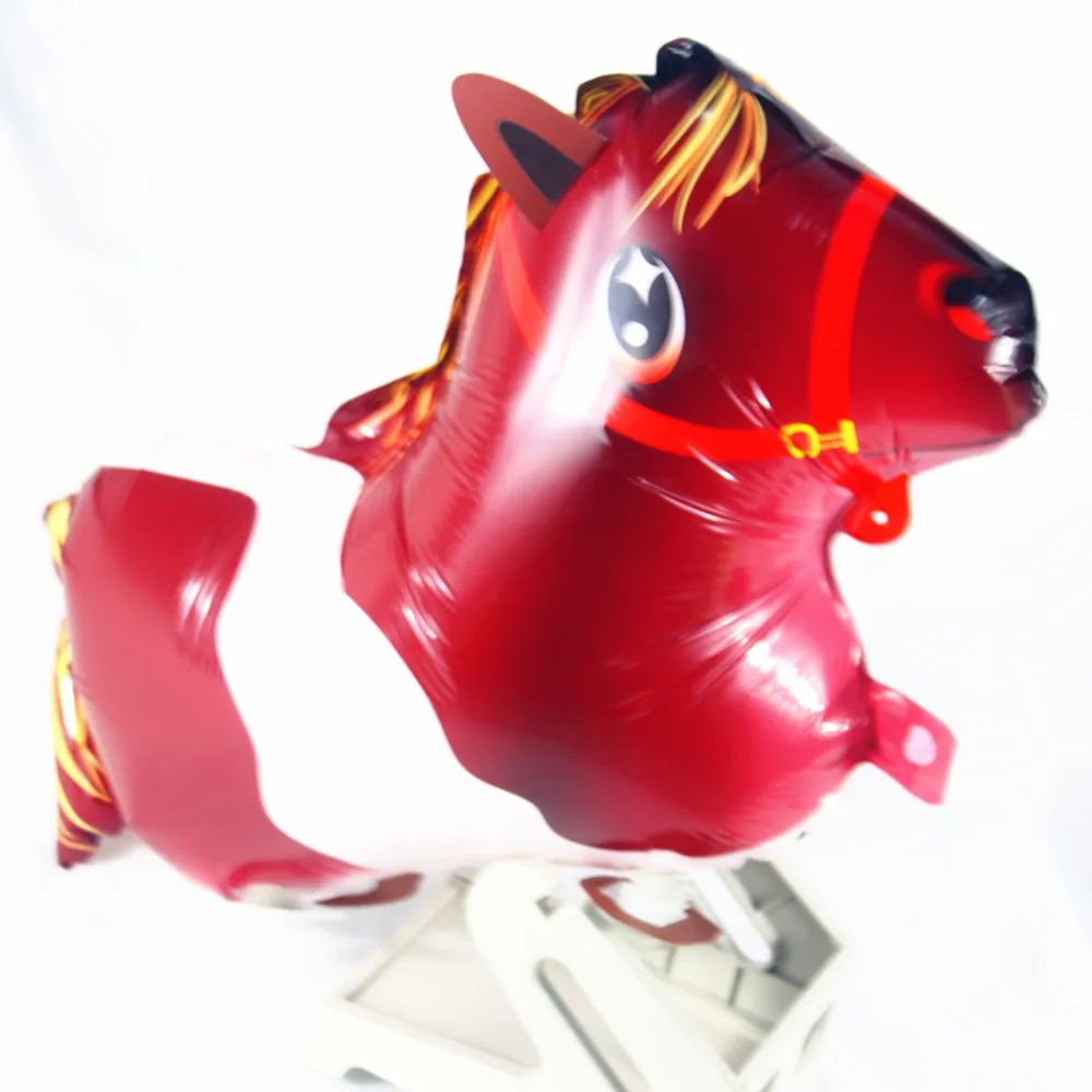

New pet walking balloon animal balloon pony colt foal inflatable children bionic toy