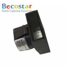 Алюминиевый внутренний Встраиваемый светодиодный светильник для лестниц Угловые настенные светильники 3 Вт Шаг украшение лампа лестничные светильники IP20 с CREE