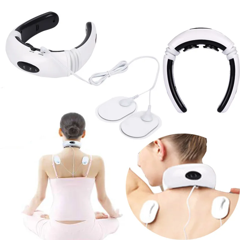 

Electric Pulse Back and Neck Massager Far Infrared Heating Pain Relief Tool Health Care Relaxation Multifunctional Physiotherap