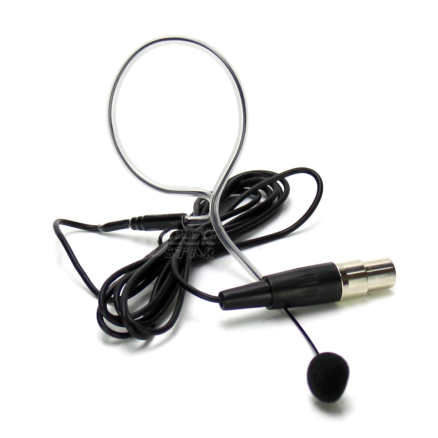 Мини XLR 4-контактный TA4F один Заушник микрофон гарнитуры микрофон для Shure караоке Системы Беспроводной поясная рация T1G UT1 SC1 UR1