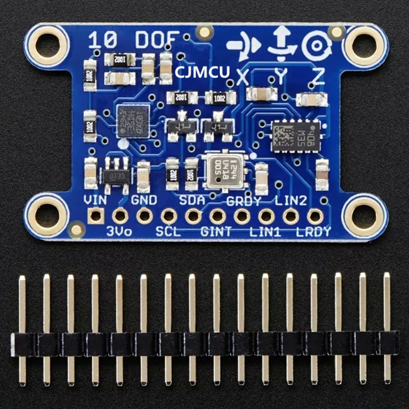 

CJMCU-10DOF IMU Breakout L3GD20 + LSM303 + BMP180 attitude transducer