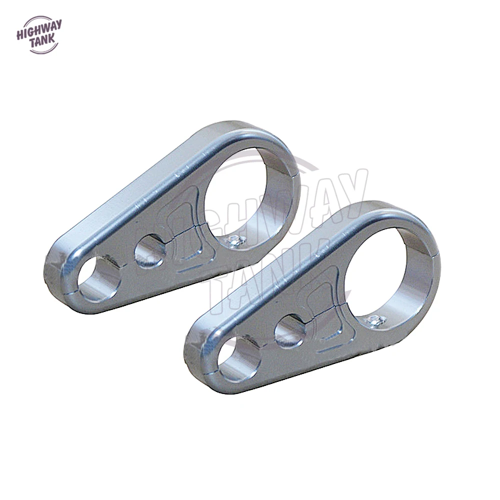 25mm 1" Titanium Motorcycle Brake Line Clutch Cable Handlebar Frame