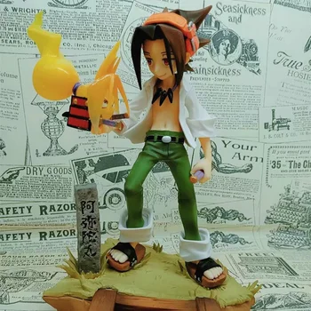 

Anime Shaman King Asakura You PVC Action Figure Collectible Model doll toy 18cm